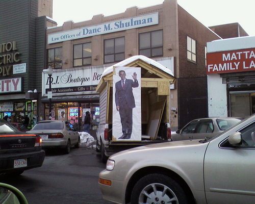 Obama in Mattapan by mark baard