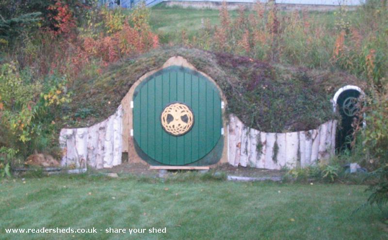 Hobbit Hole Shed