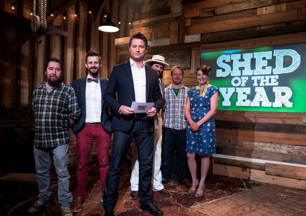 George Clarke and The Shed of the Year finalists 